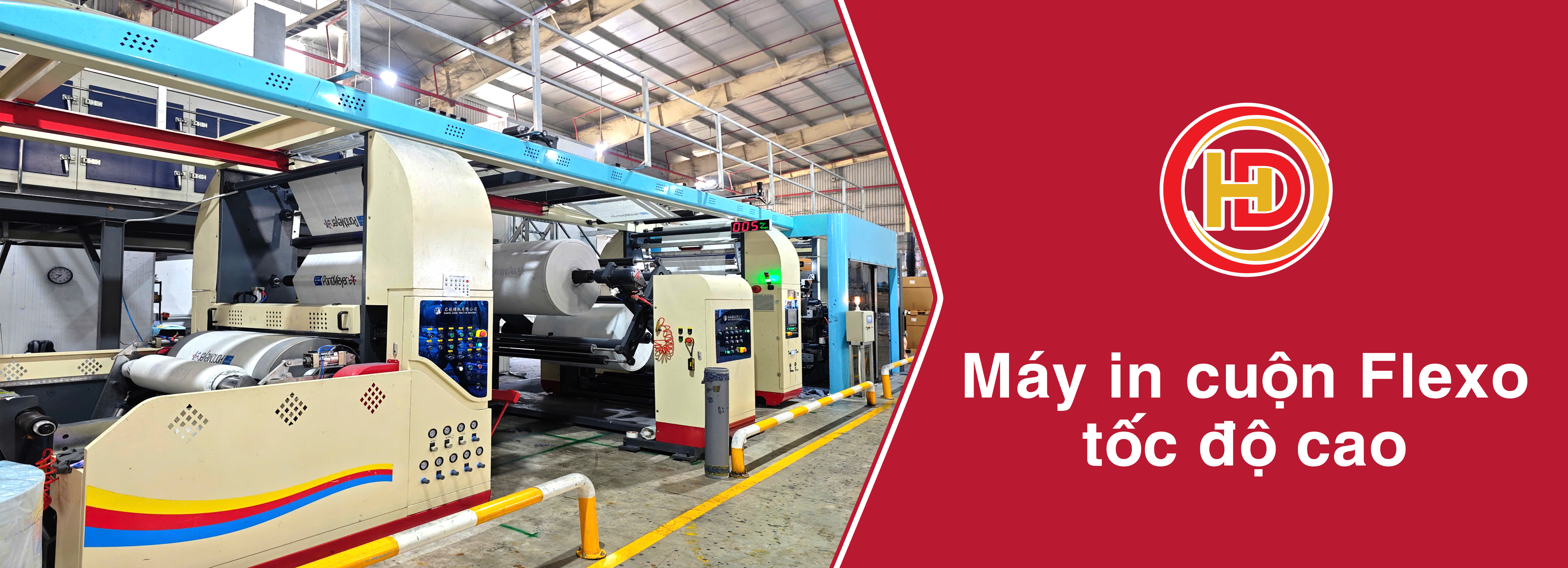 Máy in cuộn Flexo