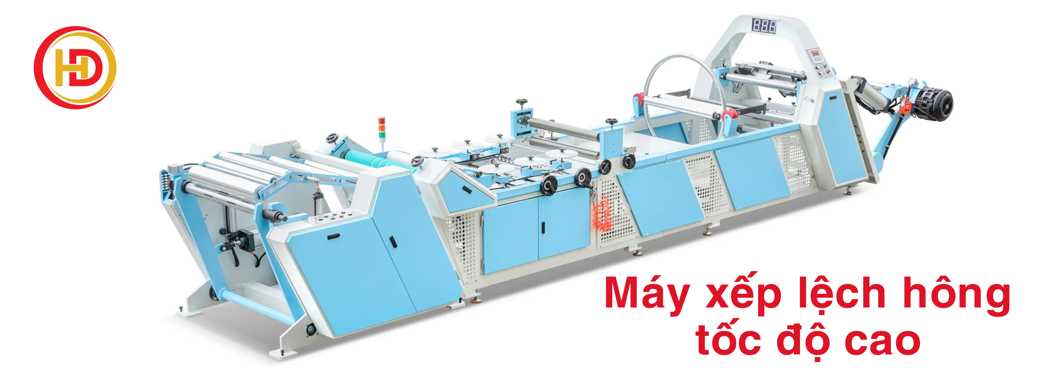 Máy xếp lệch hông tốc độ cao