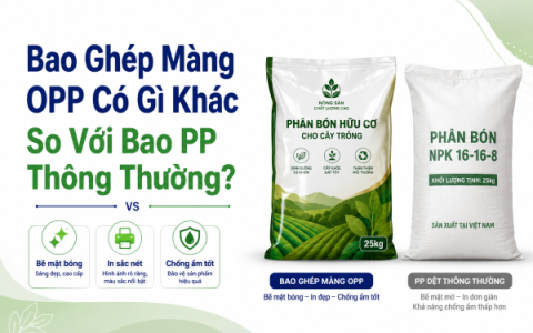 Bao Ghép Màng OPP Có Gì Khác So Với Bao PP Thông Thường?