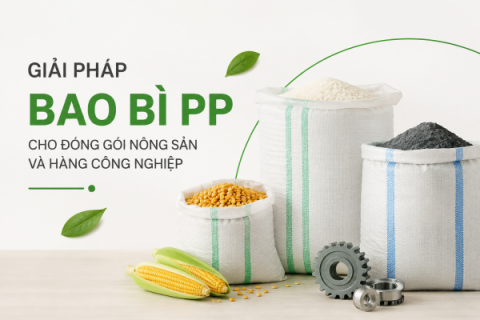 Giải Pháp Bao Bì PP Cho Đóng Gói Nông Sản Và Hàng Công Nghiệp