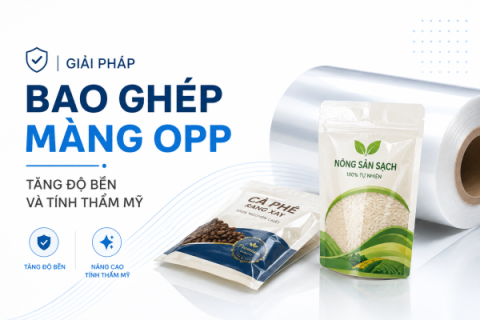 Giải Pháp Bao Ghép Màng OPP Tăng Độ Bền Và Tính Thẩm Mỹ